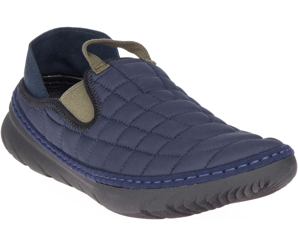 Slip On Homem - Merrell Hut Moc - Azul Marinho - PCE602317